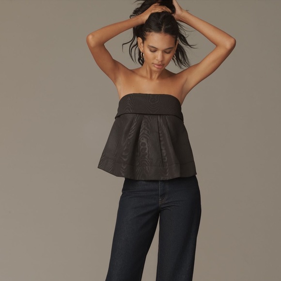 Maeve Strapless Bow Top - Picture 3 of 4